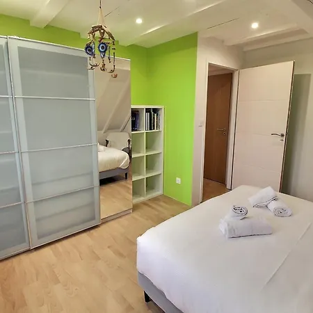 Maison Spacieuse A Colmar, 5 Chambres, Terrasse, Wifi, Parking Gratuit - Fr-1-722-12 Ferienhaus *